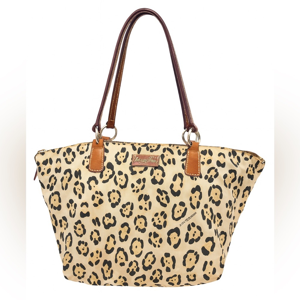 🐆 Dooney & Bourke Leopard Print Nylon Tote Bag 👜